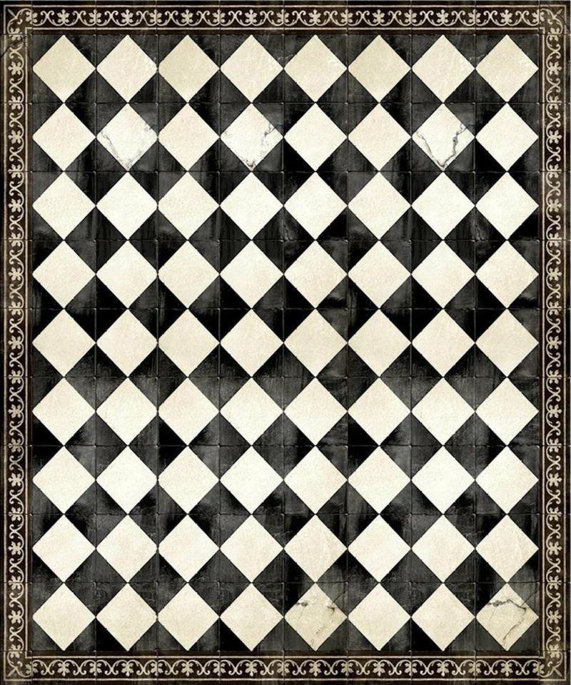 【個別注文】Beija Flor フロアマット・Gambit Chess(12サイズ展開)