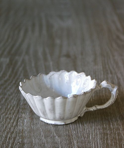 Astier de Villatte レジョンス・ディナープレート – Blanc de Juillet