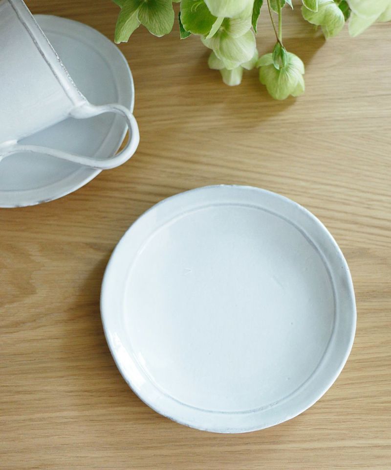 Astier de Villatte シンプル・プラッター – Blanc de Juillet