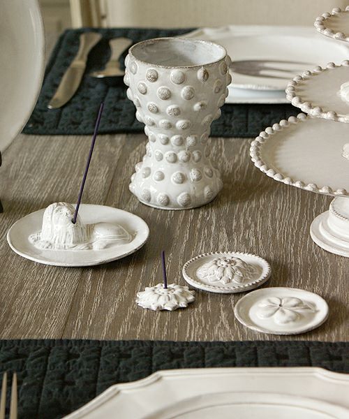 ギフトセット・Astier de Villatteお香立てシャンス – Blanc de Juillet