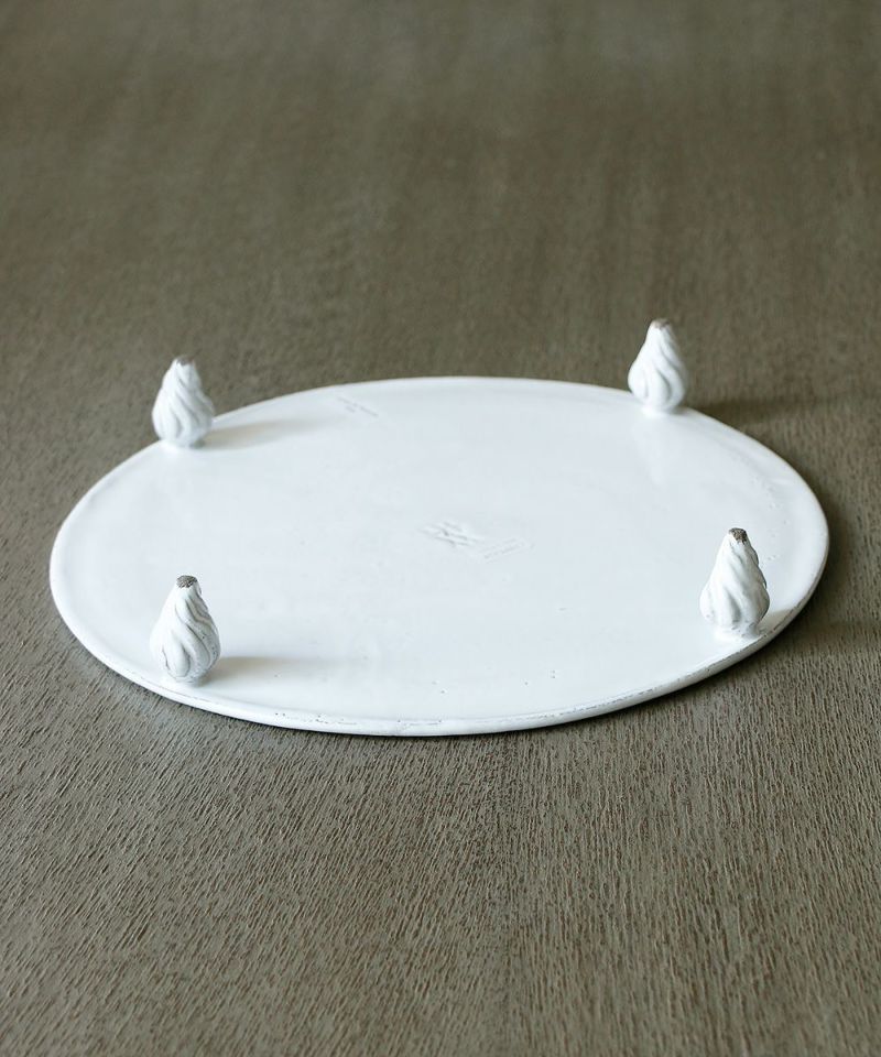 Astier de Villatte ペギー・ケーキスタンド – Blanc de Juillet