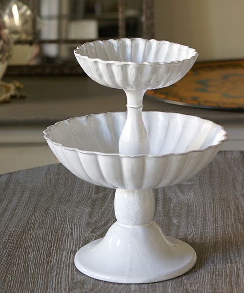 Astier de Villatte アデレイド・3段ケーキスタンド – Blanc de Juillet