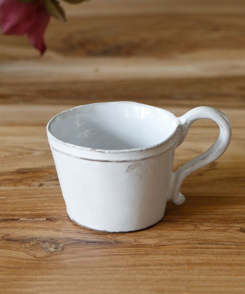 Astier de Villatte シンプル・コーヒーカップ(デミタス) – Blanc de 