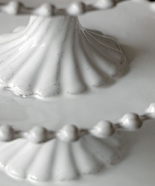 Astier de Villatte アデレイド・3段ケーキスタンド – Blanc de Juillet