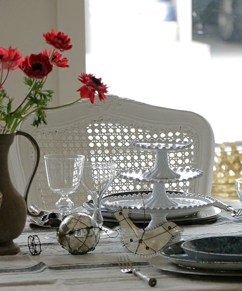 Astier de Villatte アデレイド・3段ケーキスタンド – Blanc de Juillet