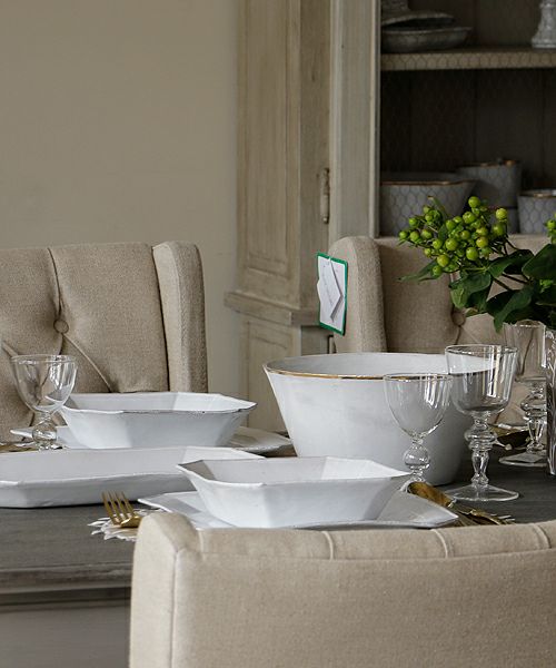 Astier de Villatte Revolution Soup Plate – Blanc de Juillet