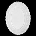 Astier de Villatte Cesar Oval Plate Laurier