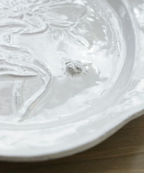 Astier de Villatte フルール・オーバル・ディナープレート(アネモネ