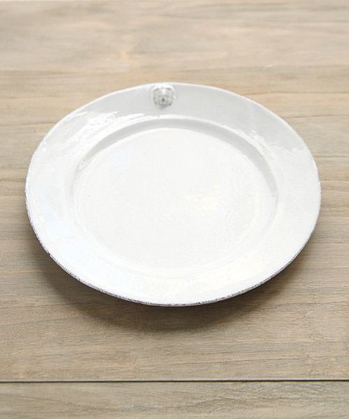 Astier de Villatte Alexandre Oval Plate PM – Blanc de Juillet