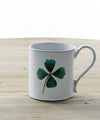 Astier de Villatte John Delian Four Leaf Clover Mug