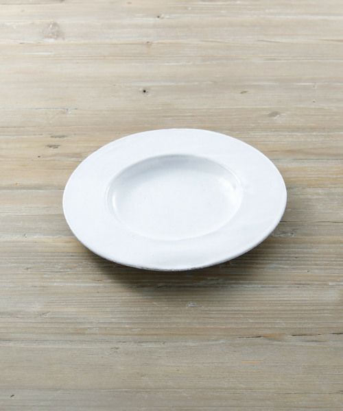 Astier de Villatte ヴィラ・メディシス・スーププレートPM – Blanc de