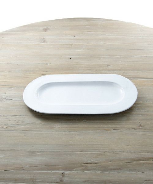 Astier de Villatte ヴィラ・メディシス・スーププレートPM – Blanc de