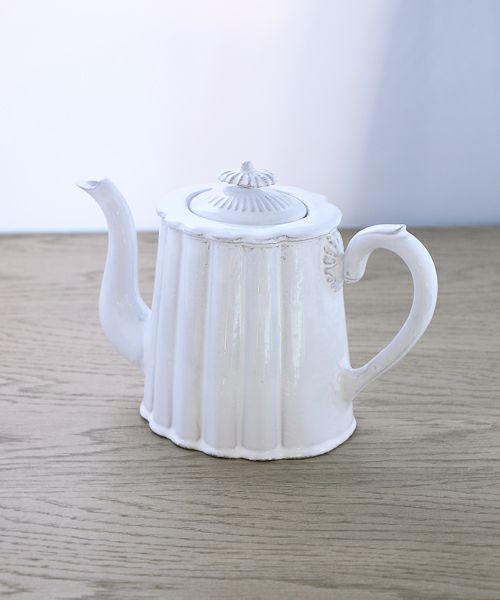 Astier de Villatte ヴィクトリア・ティーポット – Blanc de Juillet