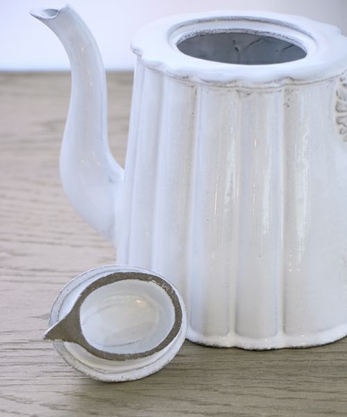 Astier de Villatte ヴィクトリア・ティーポット – Blanc de Juillet