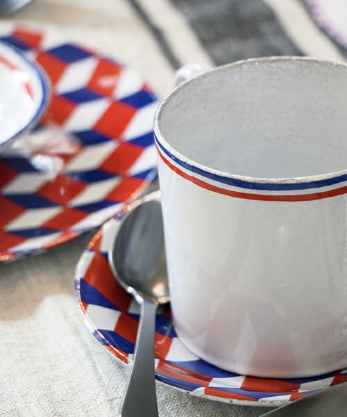 ASTIER de VILLATTE Corail blueスープP(A) ASTIER de VILLATTE Corail blueスープP(A) - メルカリ