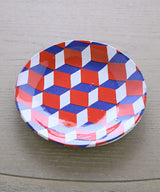 Astier de Villatte Tricolor Saucer
