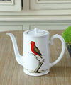 Astier de Villatte John Delian Coffee Pot Parrot