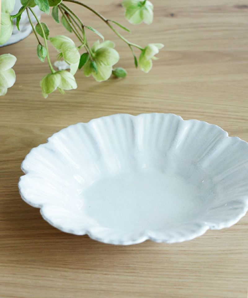 Astier de Villatte ドレープ・スーププレート – Blanc de Juillet