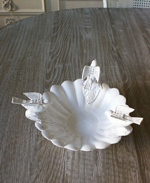 Astier de Villatte Marguerite Bird Fruit Bowl