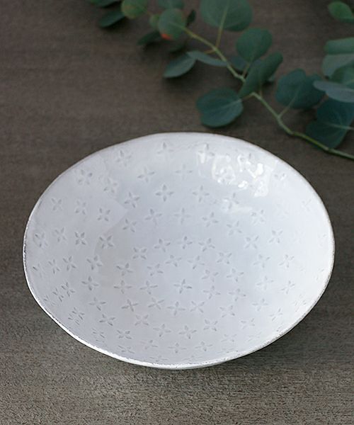 Astier de Villatte チュイルリー・スーププレート – Blanc de Juillet