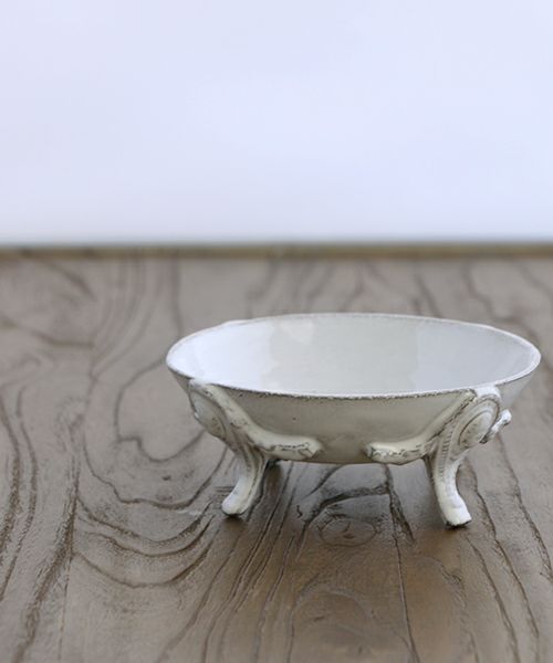 Astier de Villatte マーガレット・鳥のフルーツボウル – Blanc de Juillet