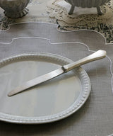 【廃番決定】Astier de Villatte ナポリ・マットシルバー・デザートナイフ