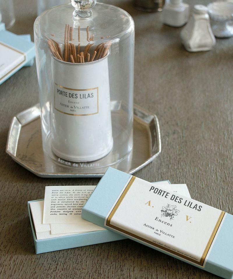 Astier de Villatte ガラスベル・インセンスポット用 – Blanc de Juillet
