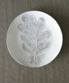 Astier de Villatte Setsuko Oak Leaf Plate