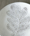 Astier de Villatte Setsuko Oak Leaf Plate