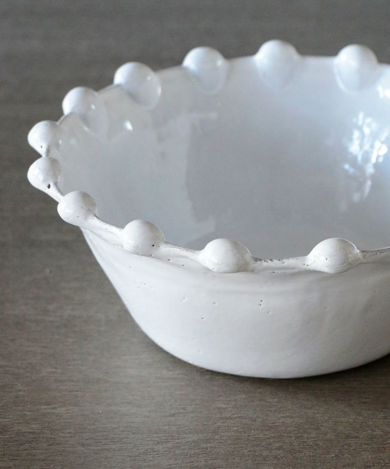 Astier de Villatte アデレイド・ディーププラッターPM – Blanc