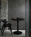 [Custom-made item] Ethnicraft Dining Table, Oak Black, Torsion Φ70