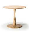 [Custom-made item] Ethnicraft Dining Table, Oak, Torsion, Φ90