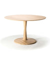 [Custom-made item] Ethnicraft Dining Table, Oak, Torsion, Φ127