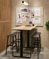 Ethnicraft バースツール・オークブラック・オッソ