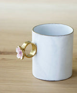 Astier de Villatte セレナ・マグ・ピンクフラワー