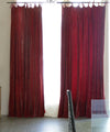 Beatrice LAVAL シルクベロアカーテン・イスタンブール・ルージュW150×H240