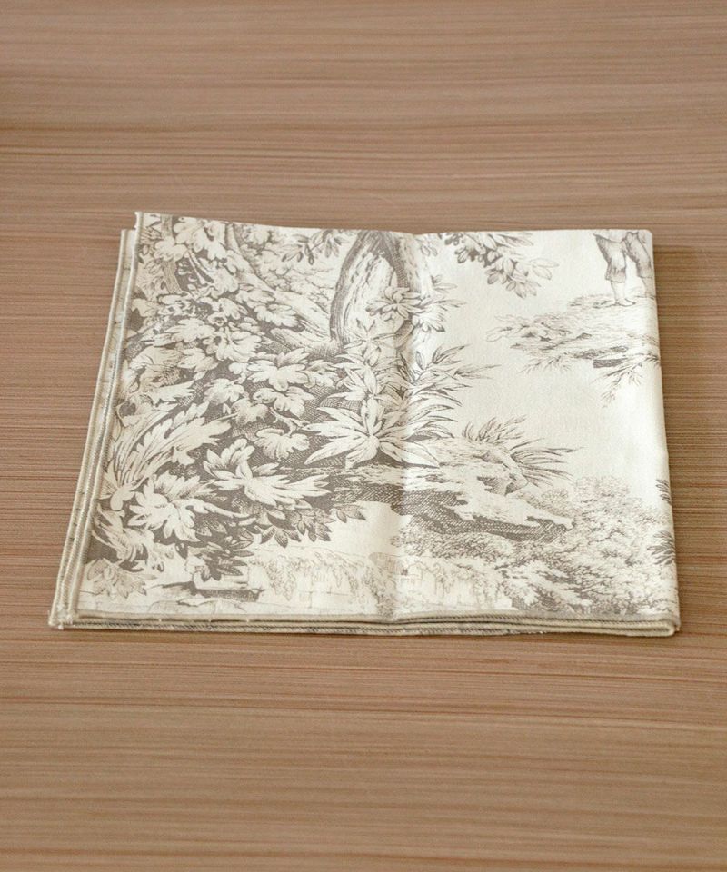 Napkin Toile de Jouy Beige