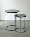 Ethnicraft Side Nesting Table Charcoal