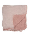 Beatrice LAVAL Linen Bedspread & Curtains - Nude Pink - 260x260