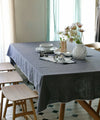 テーブルクロス・ヴェローヌ・ダークグレー【撥水加工】