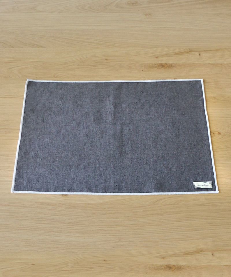 Luncheon Mat Verone Dark Gray [Water Repellent]