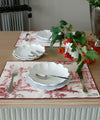 Astier de Villatte Poppy Dinner Plate