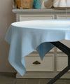 テーブルクロス・ヴェローヌ・グレーブルー【撥水加工】