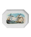 Astier de Villatte Johnderian Platter Sailboat