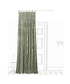 Beatrice LAVAL Silk Velor Curtain・Istanbul W110×H300・Rappi・Light Green 27