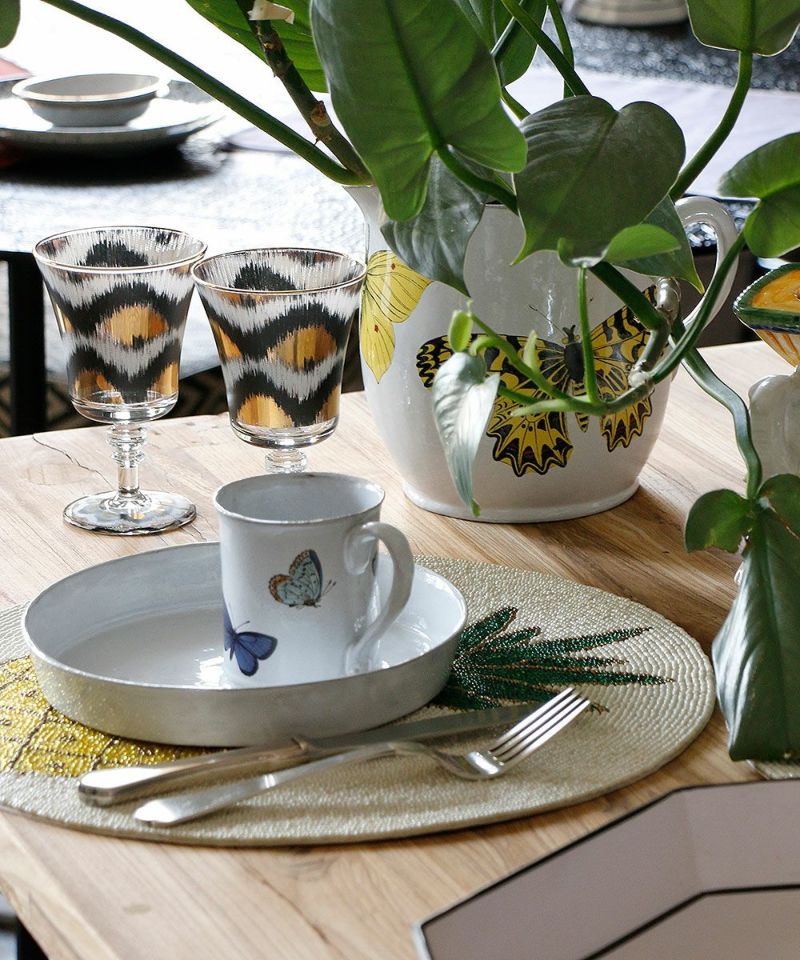 Astier de Villatte シンプル・プラッター – Blanc de Juillet