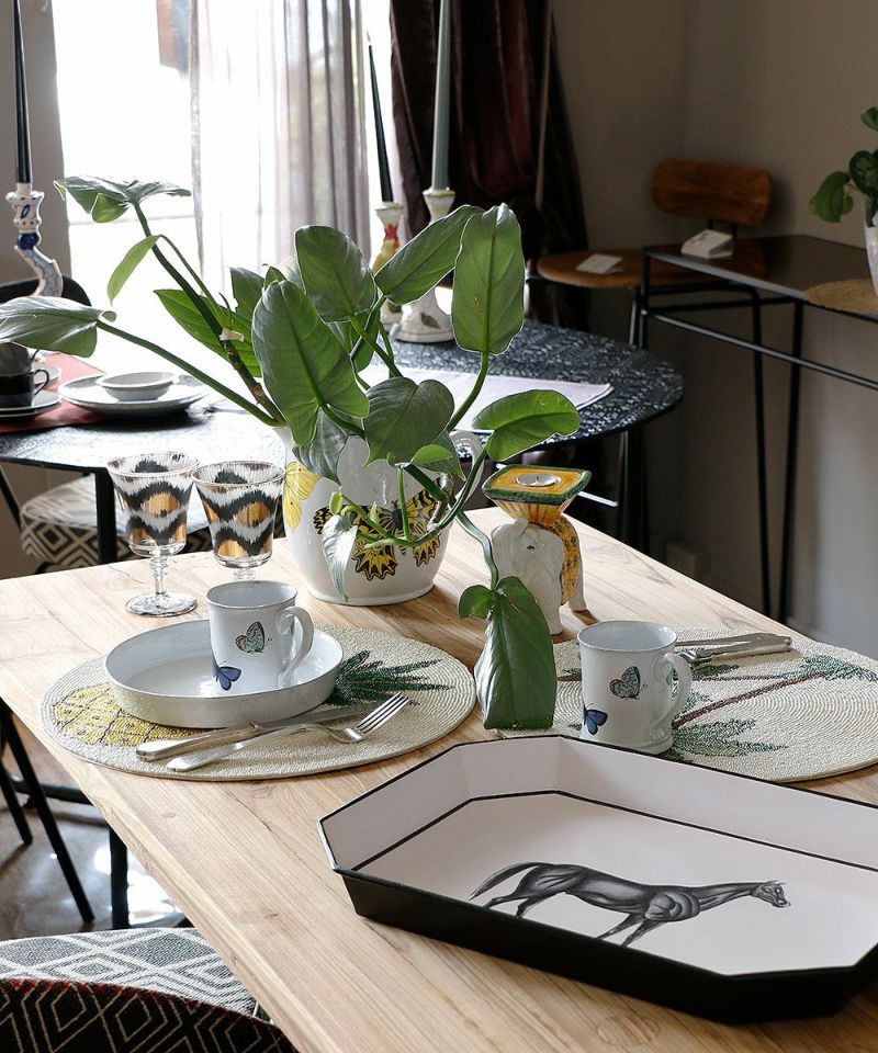 Astier de Villatte シンプル・プラッター – Blanc de Juillet