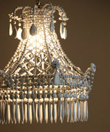 【個別注文】Astier de Villatte シャンデリア・パヴィヨン・ホワイトセラミック・ラージ