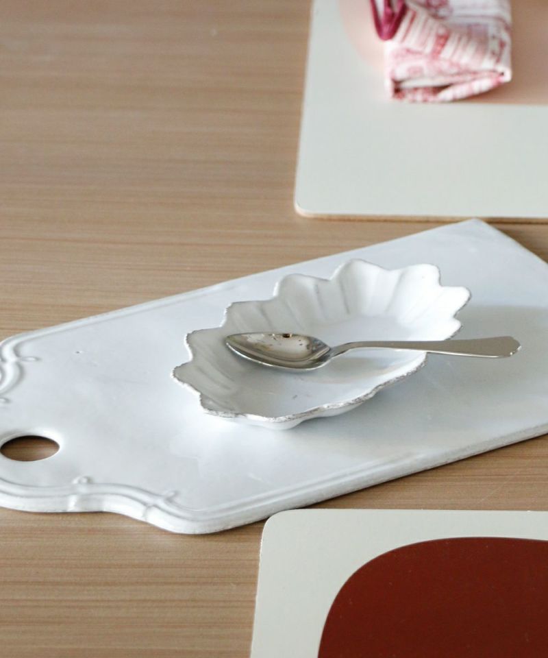 Astier de Villatte ナポリ・ストーン・デザートフォーク – Blanc de