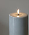 Deluxe LEDキャンドル・グレー・Φ10H20cm